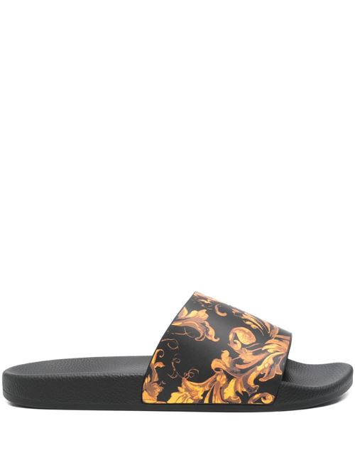 Ciabatta uomo in gomma Versace jeans Couture | 79YA3SQ4ZS365G89